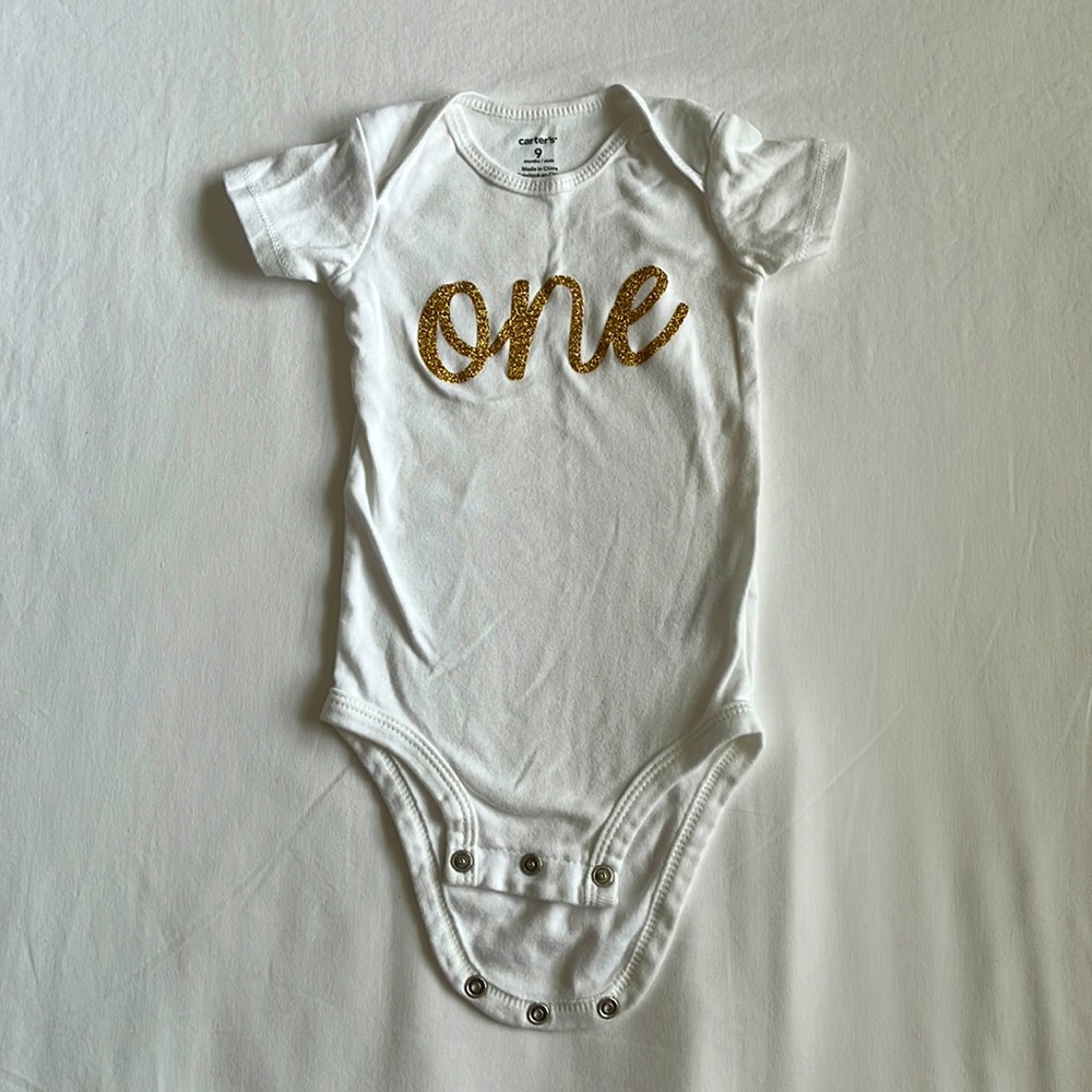 First Birthday Onesie